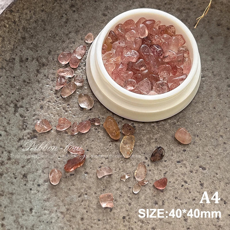 Mini Crystal Stone Nail Charms | DIY Colorful Nail Art Decor Nail Art Charms QXL A4