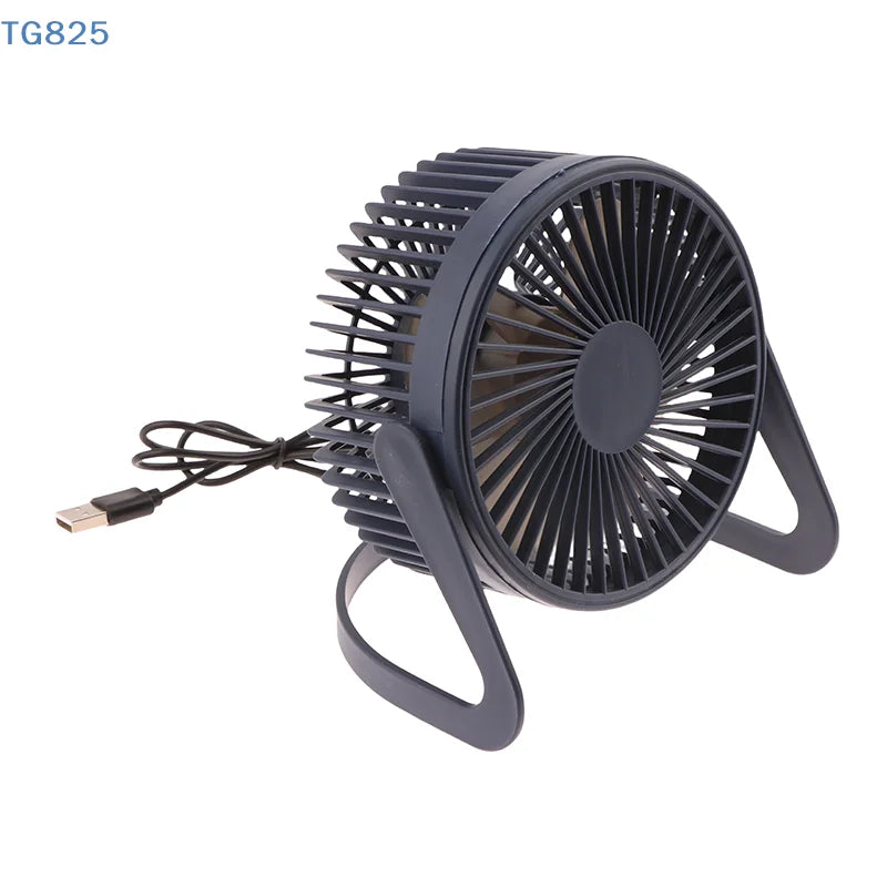 5-Inch USB Mini Desktop Fan | Quiet 360° Rotation Desk Cooler USB Desktop Fan QXL