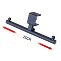 No-Drill Under-Desk Hook | Clamp Headset & Bag Hanger Under-Desk Hook QXL Black