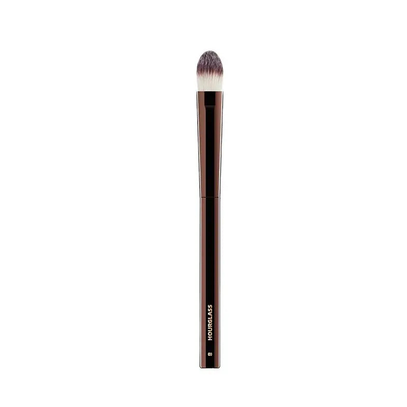 Hourglass No.8 Large Concealer Brush – Soft Wool Fiber Concealer Makeup Brush QXL 08