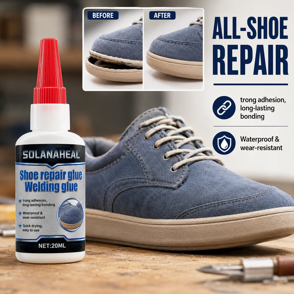 Waterproof Shoe Repair Glue | Strong Adhesive for Sneakers Shoe Repair Glue QXL