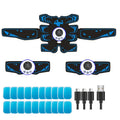 EMS Abdominal Stimulator Belt | 8 Modes 19 Levels Muscle Toner EMS Muscle Toner Belt QXL A1-With 20 pcs gel