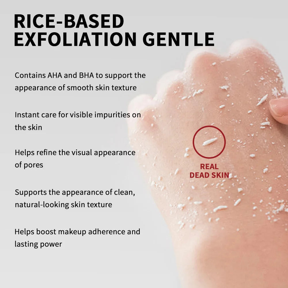 Rice Exfoliating Serum – Brightening & Hydrating Ampoule Exfoliating Serum QXL