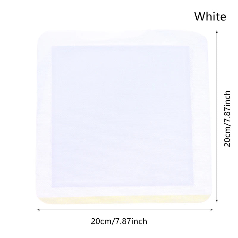 Disposable Self-Adhesive Castor Oil Pack | Navel Belly Patch Castor Oil Patch QXL L White