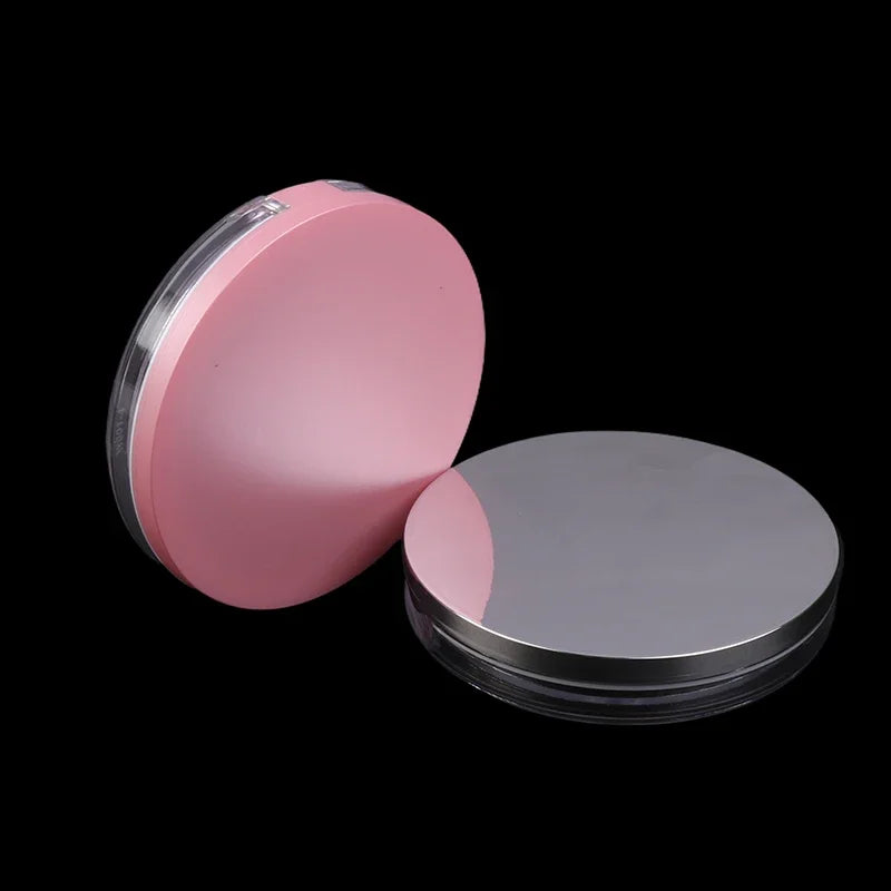 5g Empty Loose Powder Compact Case with Mirror & Sifter Powder Compact Case QXL