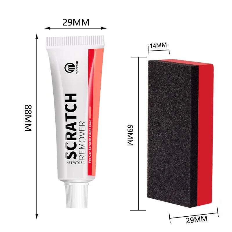 Car Scratch Remover Polishing Paste & Sponge Kit Car Polishing Kit QXL