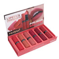6-Piece Matte Lipstick Set – Waterproof & Cup-Proof Lip Color Matte Lipstick Set QXL P8292