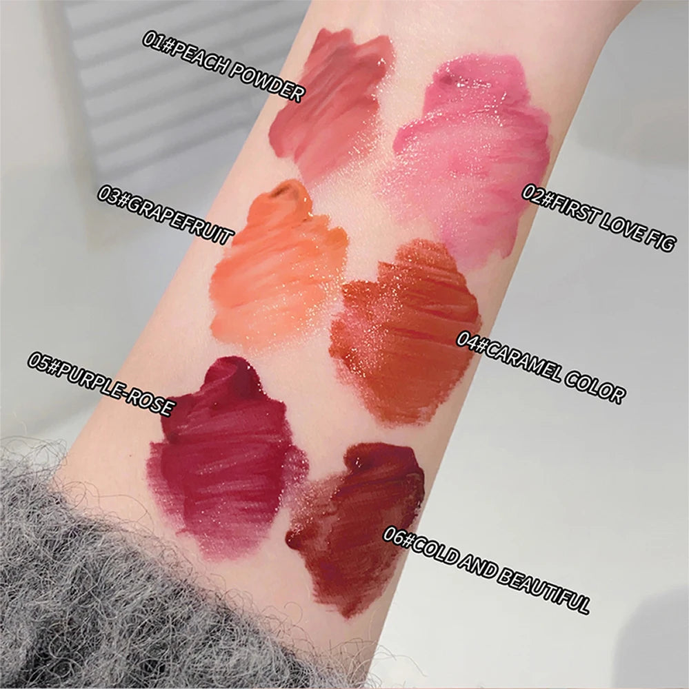 Gege Bear Mirror Lip Gloss – Hydrating & Moisturizing Color Lip Gloss QXL