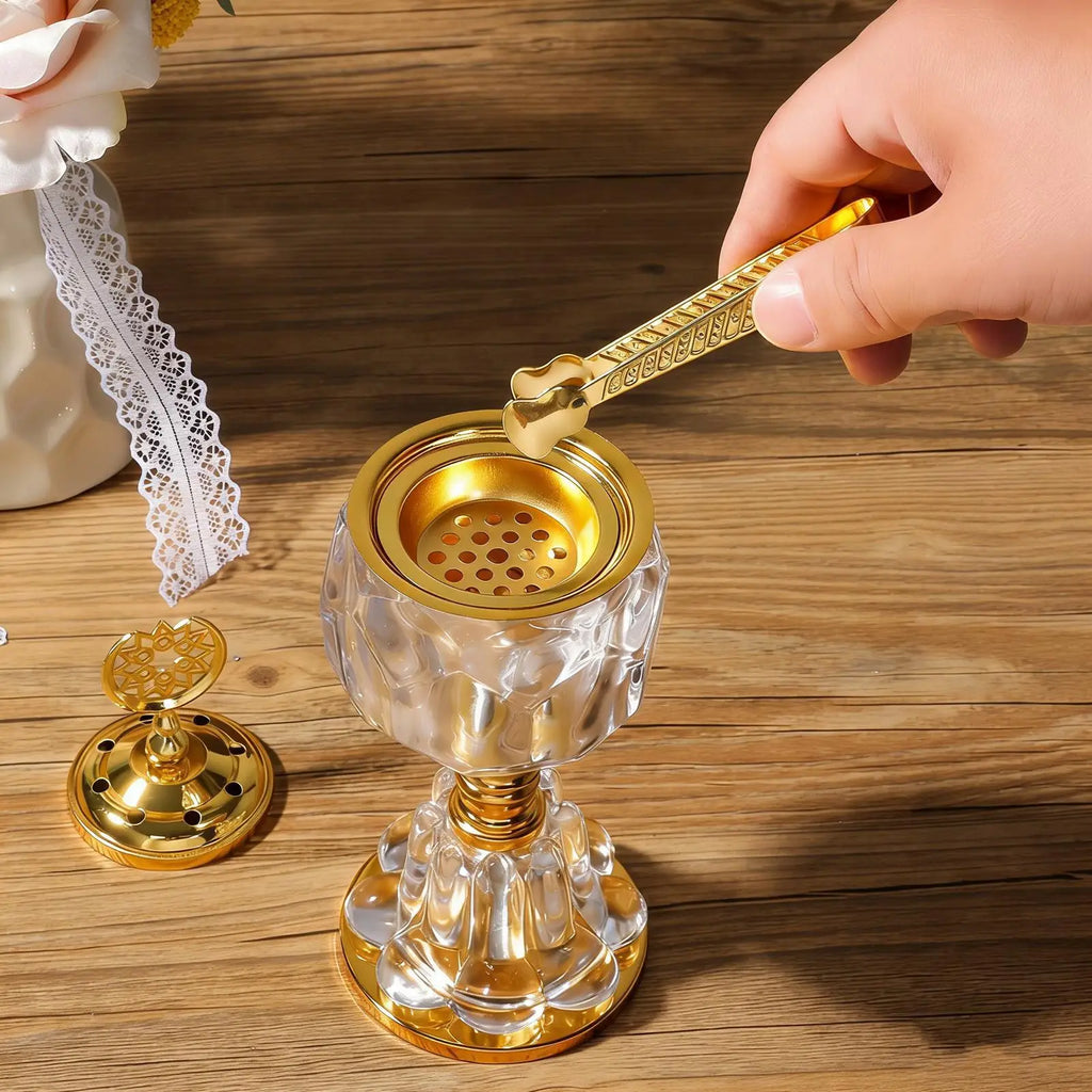 Incense Tongs Long Handle Aromatherapy Burner Clip | Spa Yoga Incense Burner Tongs QXL