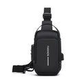 Large Capacity Crossbody Chest Sling Bag with Phone Pocket Crossbody Sling Bag QXL C