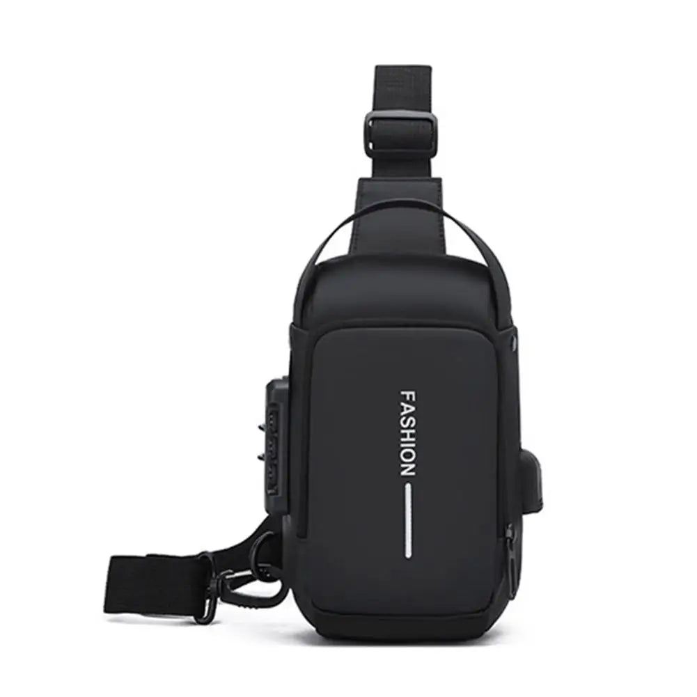 Large Capacity Crossbody Chest Sling Bag with Phone Pocket Crossbody Sling Bag QXL C