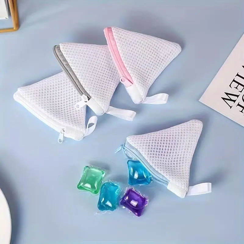 3-Pack Zippered Mesh Laundry Bags for Delicates & Beads Mesh Laundry Bags QXL