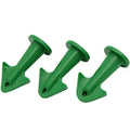 3-Piece Caulk Finishing Tool Kit | 6.5R 10R 13R Sealant Smoother Caulk Finishing Tool QXL green 3PCS