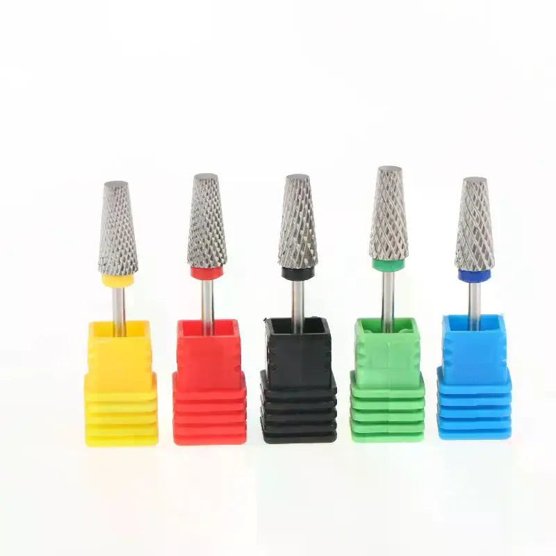 5-in-1 Tungsten Steel Nail Drill Bit | 15mm Cross Tooth Nail Drill Bit QXL