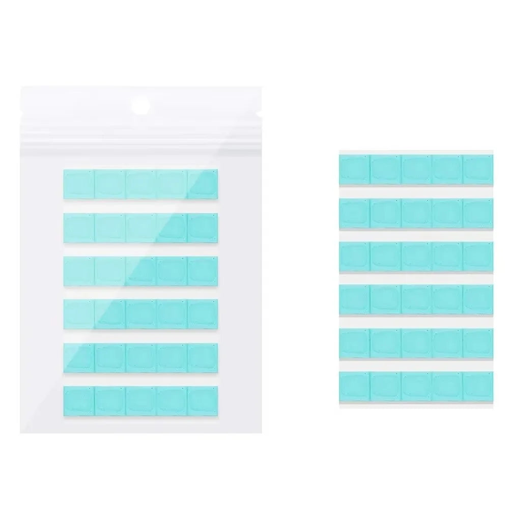 Reusable Adhesive Clay for Nail Art & DIY Crafts | 30/48/96 Pc Nail Art Adhesive Clay QXL Green-30pcs