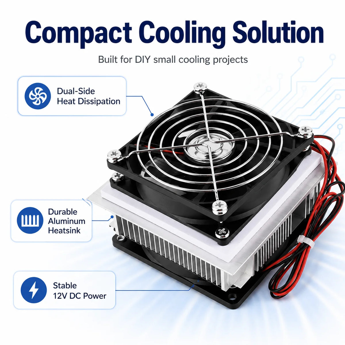 XD-35 Peltier Thermoelectric Cooling Module | DIY Mini Cooler Kit Thermoelectric Cooling Module QXL
