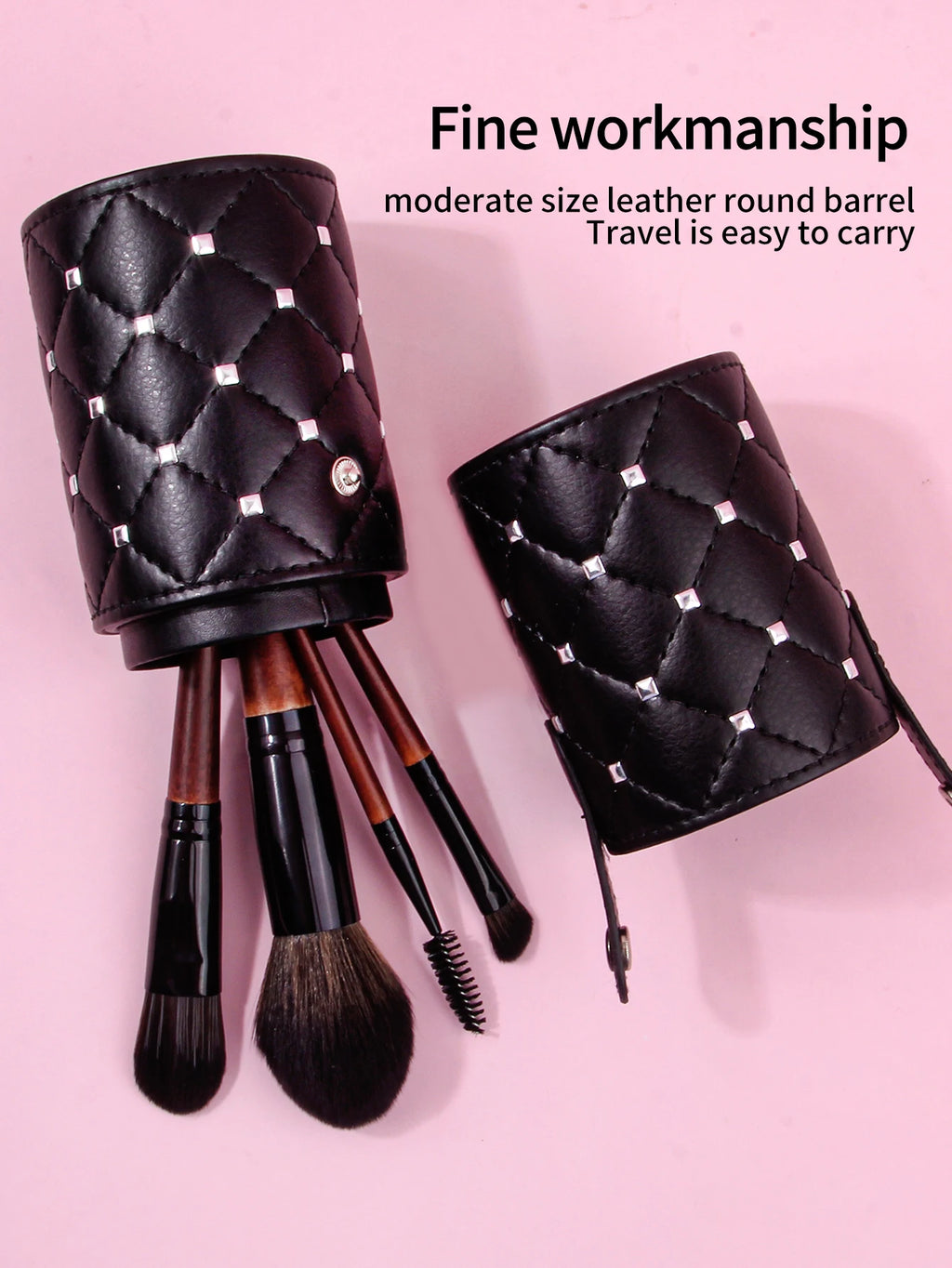 KOSSHOW Dustproof Waterproof Makeup Brush Holder Travel Case Makeup Brush Holder QXL