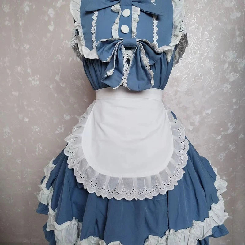 Women's Lace Maid Half Apron – Kitchen, Café & Cosplay Kitchen & Costume Apron QXL