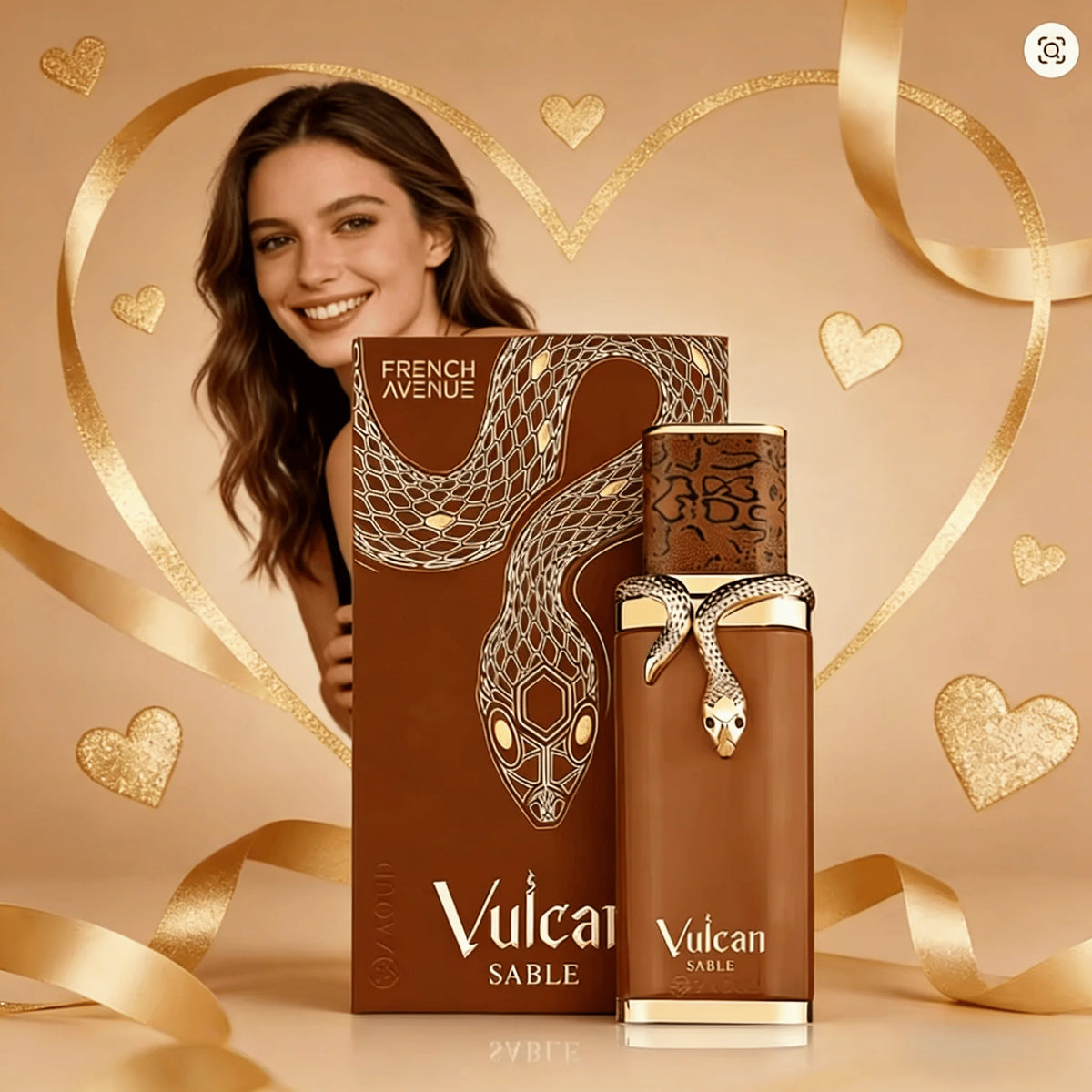 Fragrance World Vulcan Sable 100ml | Woody Unisex Perfume Unisex Perfume QXL