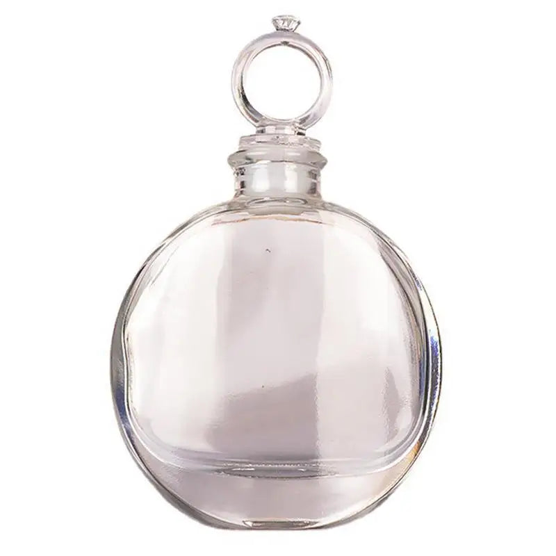 100ml Round Glass Bottle with Stopper | Perfume & Essential Oils Glass Perfume Bottle QXL