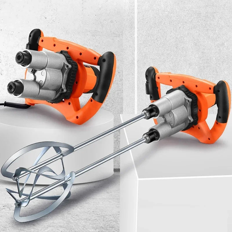 220V 2500W Handheld Electric Double Rod Mixer 6-Speed Electric Mixer Tool QXL