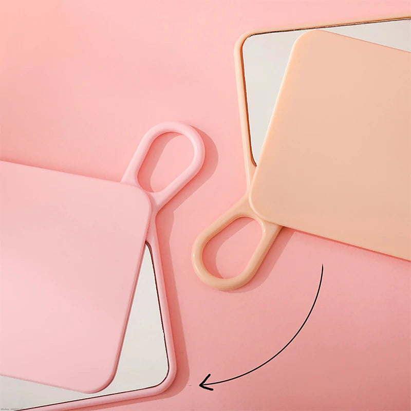 Mini Square Pocket Makeup Mirror | Sliding Cover Compact Compact Makeup Mirror QXL