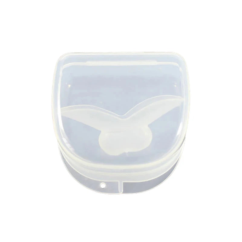 Silicone Anti-Snoring Tongue Retaining Mouthpiece Device Anti-Snoring Mouthpiece QXL