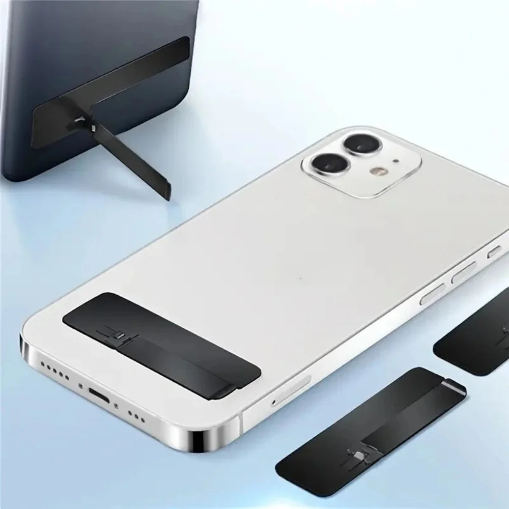 Ultra-Thin Metal Phone Kickstand | Universal Folding Stand Phone Kickstand QXL