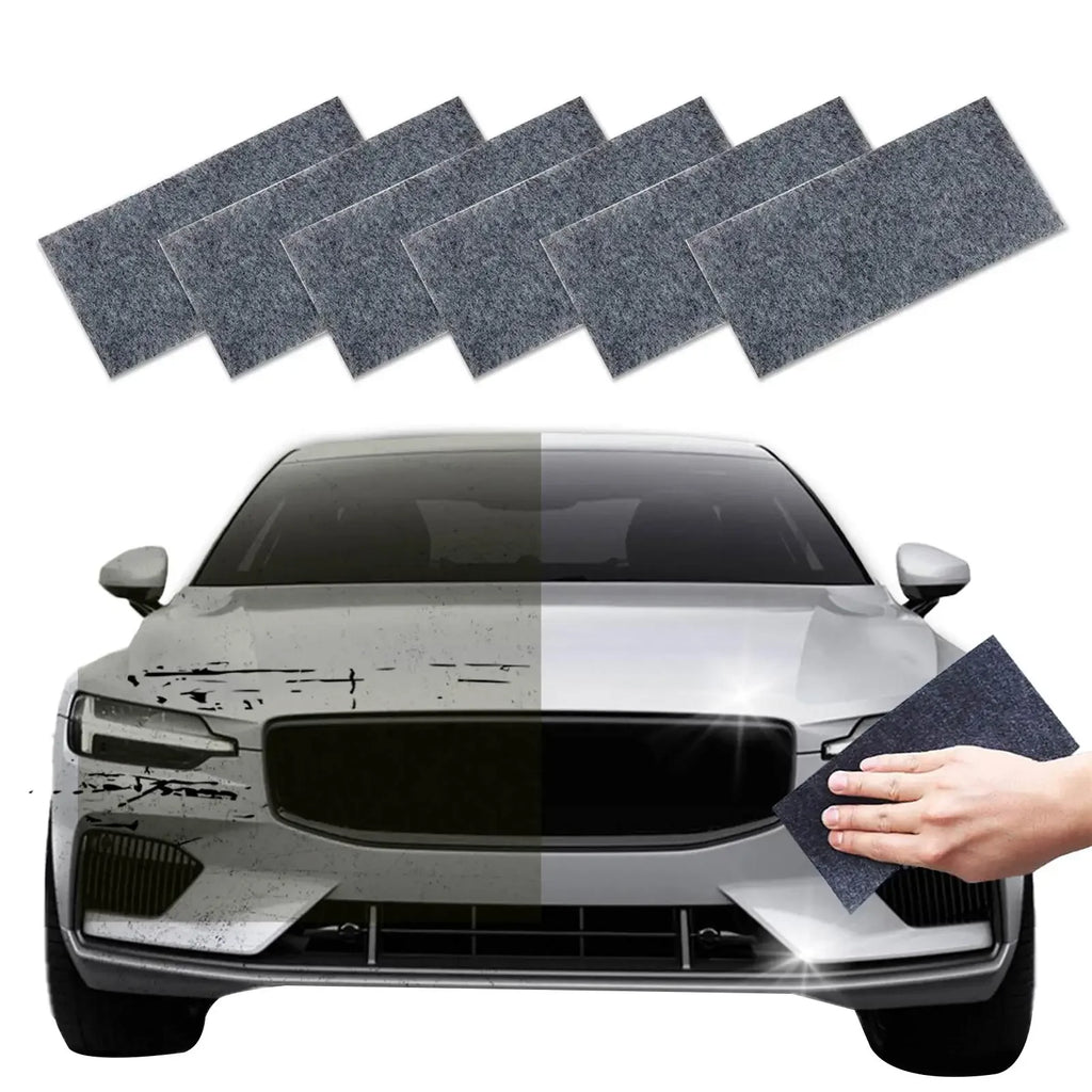 6-Pack Nano Sparkle Cloth | Car Scratch & Stain Remover Car Detailing Cloth QXL