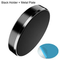 Universal Magnetic Car Phone Holder Dashboard Windshield Mount Car Phone Mount QXL Black-Fixed