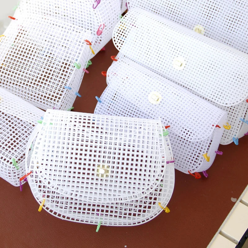 DIY Plastic Mesh Bag Weaving Kit | Handcraft Woven Bag DIY Weaving Kit QXL