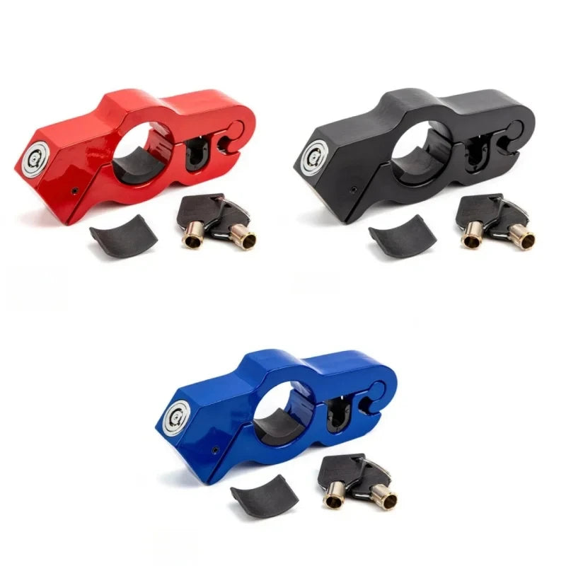 Cut-Resistant Motorcycle Handlebar Lock | Universal Heavy Duty Motorcycle Handlebar Lock QXL