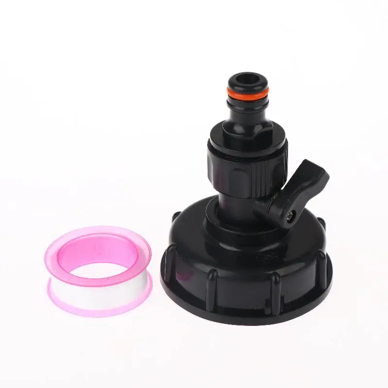 IBC Tank Valve Adapter 60mm Thread 1/2" & 3/4" Hose Connector Tank Valve Adapter QXL
