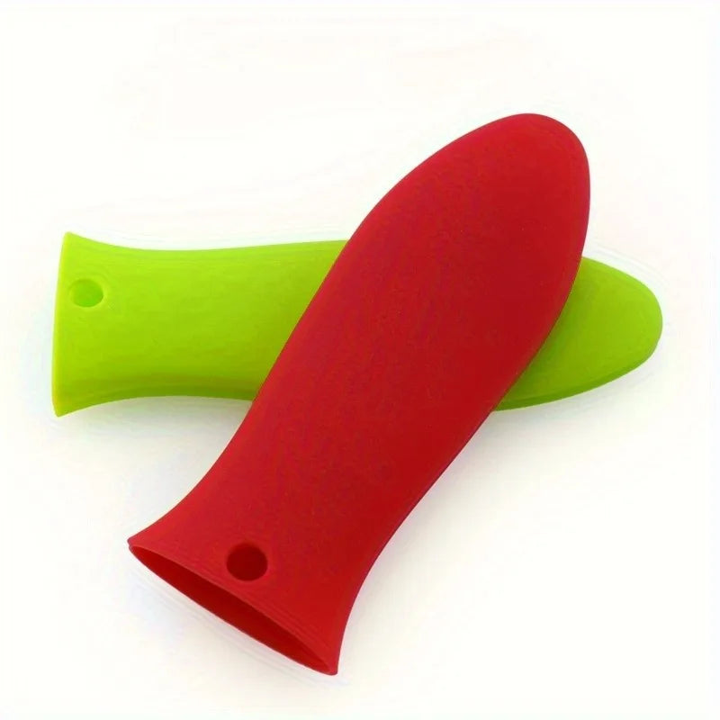 Silicone Pot Handle Sleeve | Anti-Slip Heat-Resistant Cover Pot Handle Sleeve QXL