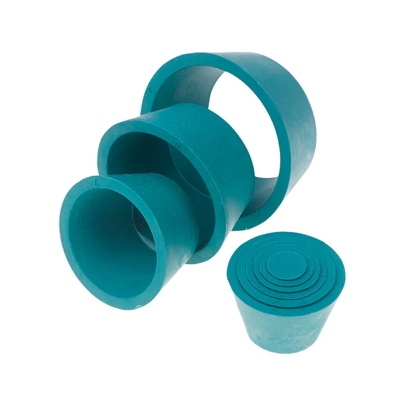 Rubber Buchner Funnel Cone Stopper | Flask Filter Collar Set Lab Rubber Stopper QXL