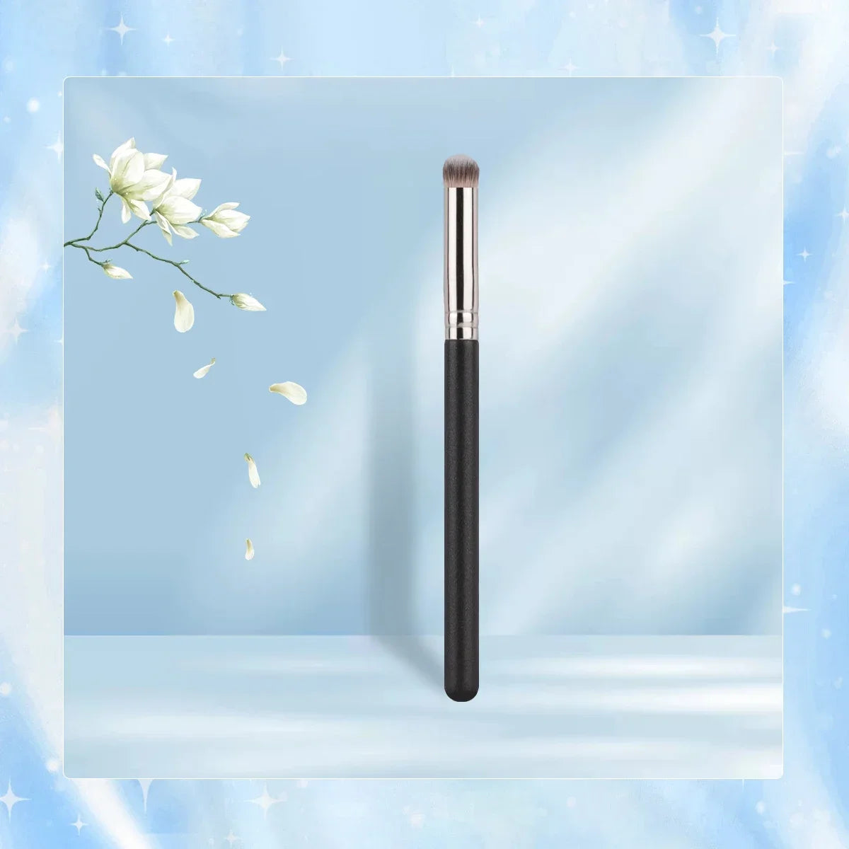 Angled Concealer Brush – Soft Synthetic Precision Blending Tool Concealer Makeup Brush QXL 1pc 370