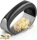 Heavy-Duty Stainless Steel Garlic Press | Lever Crusher Garlic Press QXL 1PCS