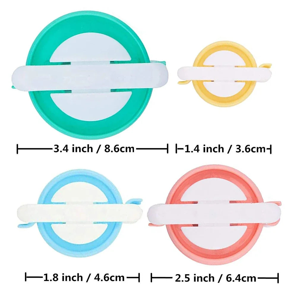 4-Size Pom Pom Maker Set | DIY Yarn Craft Knitting Tool Kit Pom Pom Maker Set QXL