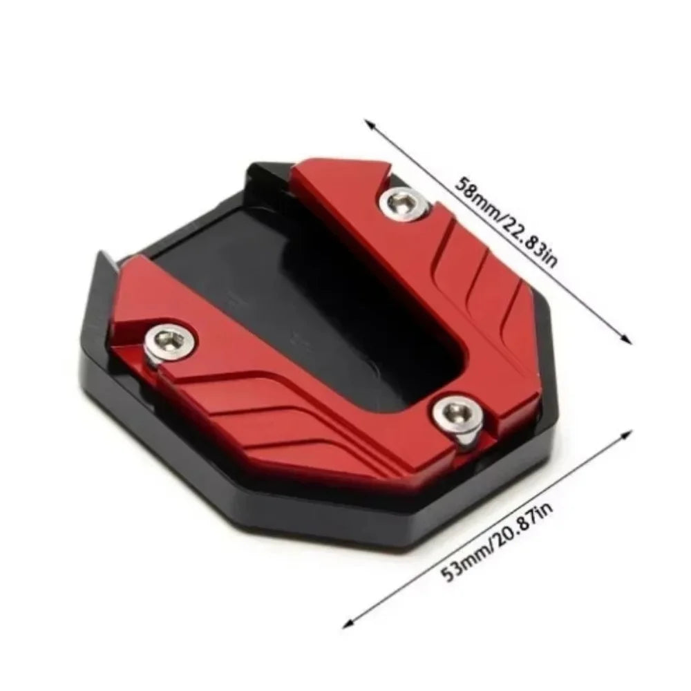 Aluminum Kickstand Extender Pad for Yamaha NMAX XMAX AEROX Kickstand Extender Pad QXL