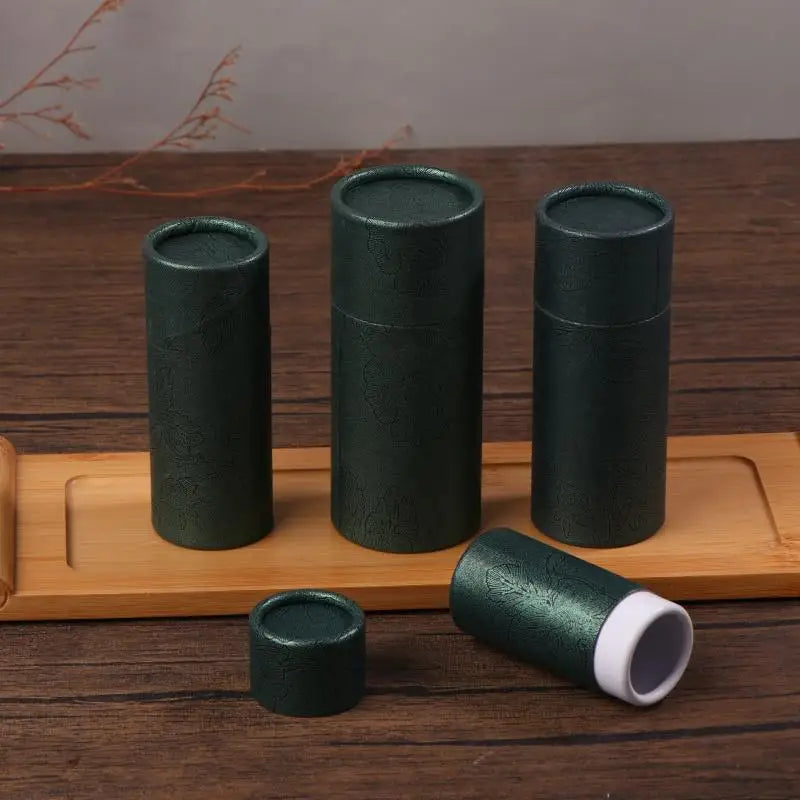 Round Kraft Paper Tube Box | Cosmetic & Gift Packaging Kraft Paper Tube Box QXL