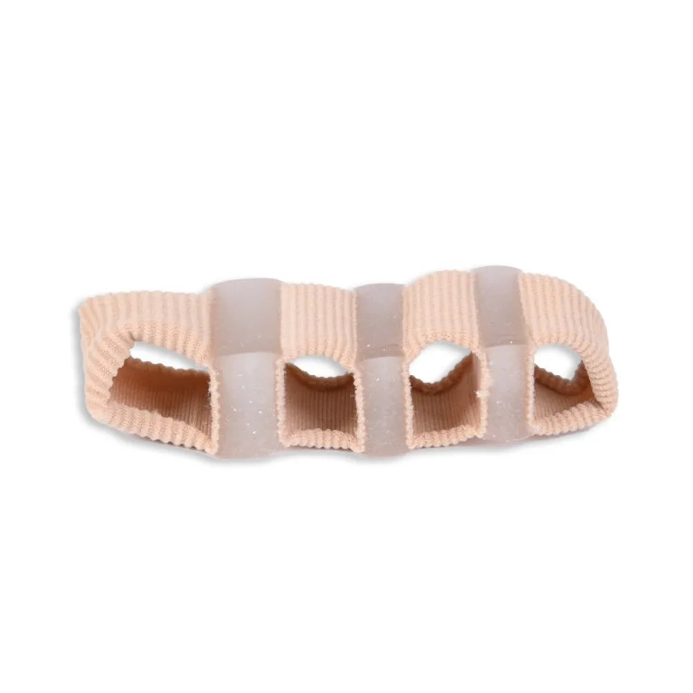 Silicone Toe Separator & Spacer | 3, 4 & 5 Hole Spreader Toe Separator QXL 4 holes