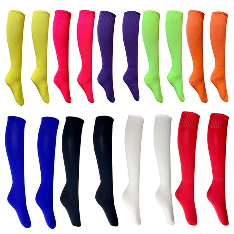 Over-Knee Sports Socks | Football Soccer Rugby Volleyball Sports Knee Socks QXL