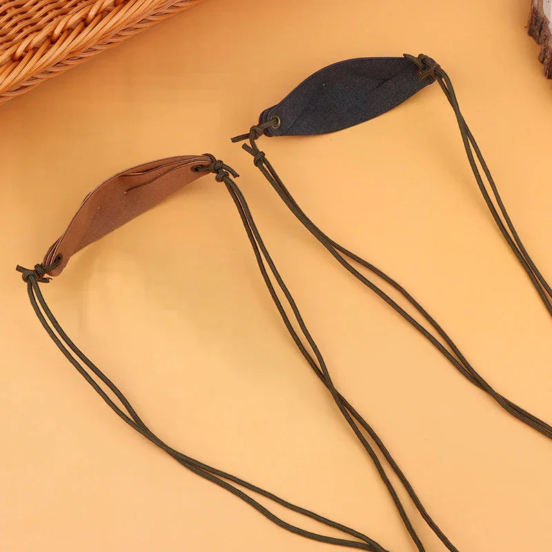 Handmade Leather Shepherd Sling | Outdoor Throwing Sling Sport Leather Throwing Sling QXL