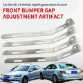 Honda Accord 2008–2013 Stainless Steel Front Bumper Brackets 2-Pack Bumper Mounting Bracket QXL Default Title