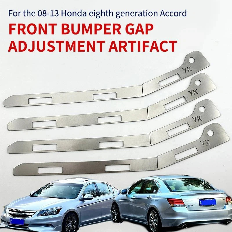 Honda Accord 2008–2013 Stainless Steel Front Bumper Brackets 2-Pack Bumper Mounting Bracket QXL Default Title