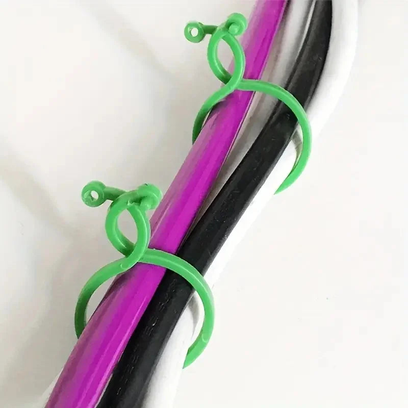 8-Figure Plant Clips for Tomatoes & Vines | Garden Support Garden Plant Clips QXL
