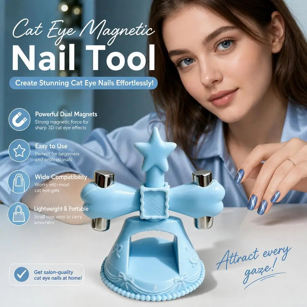 Rotating Cat Eye Magnet Tool | 360° Nail Art Magnet Nail Art Magnet Tool QXL