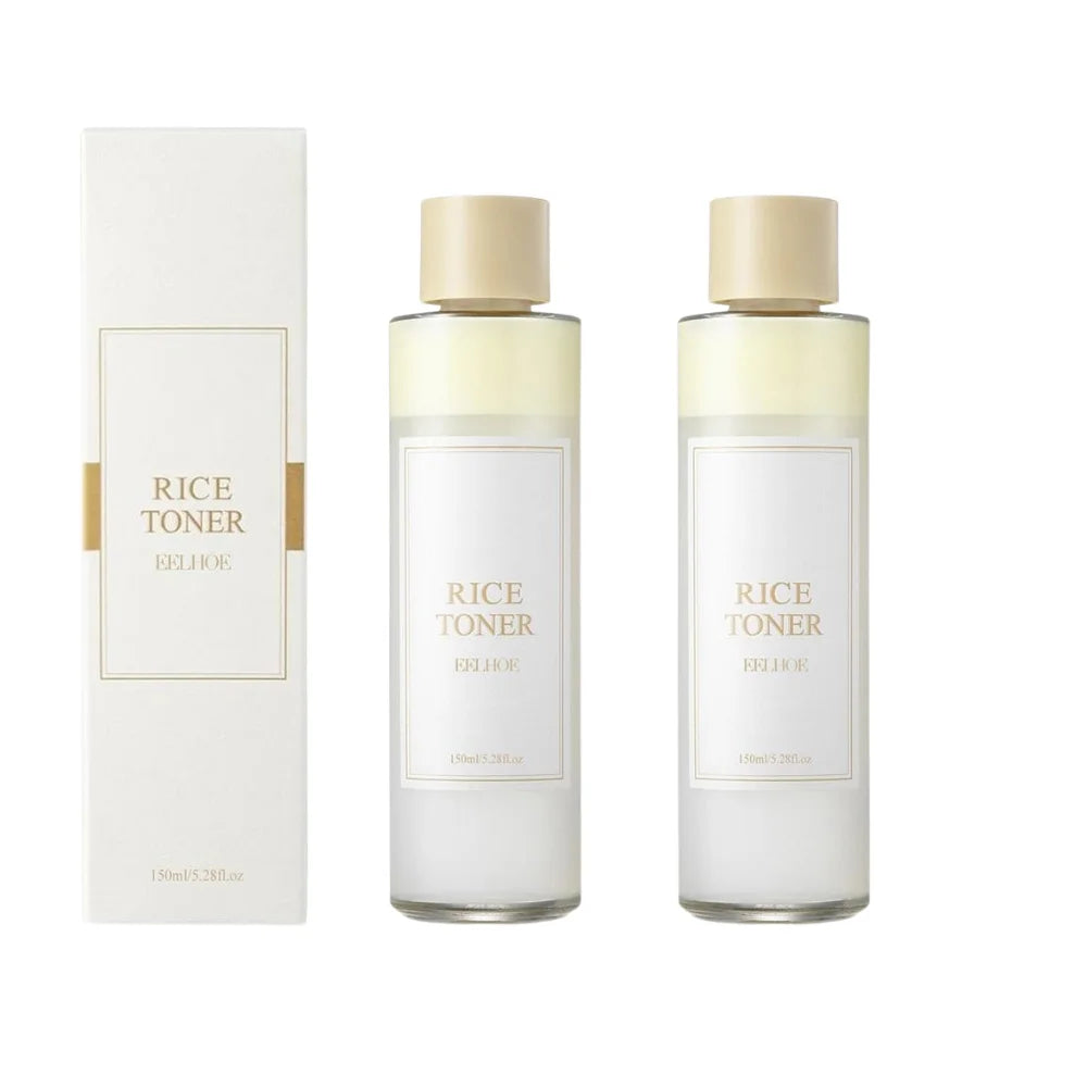 150ml Rice Toner – Hydrating & Brightening Korean Skin Care Face Toner QXL 2pcs