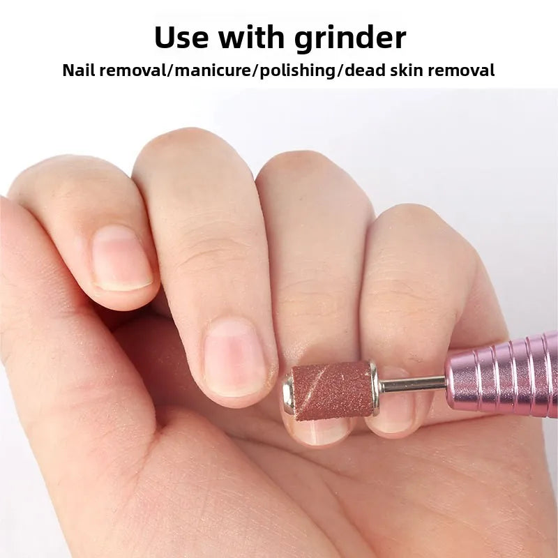 50-Pack Mixed Grit Nail Sanding Bands 80 120 180 240 | Drill Bits Nail Sanding Bands QXL