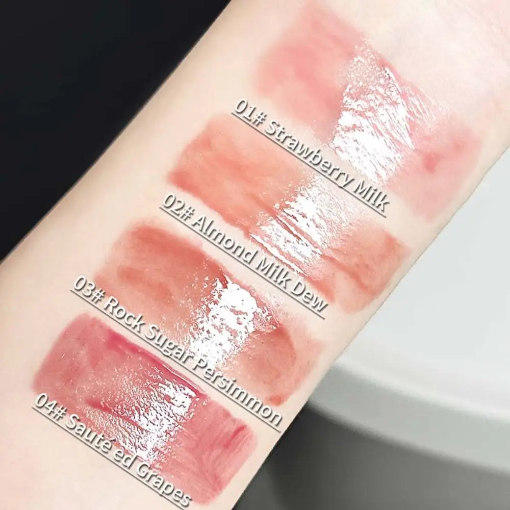 Cat Lip Gloss – Mirror Finish, 4 Shades, Moisturizing Glaze Lip Gloss QXL